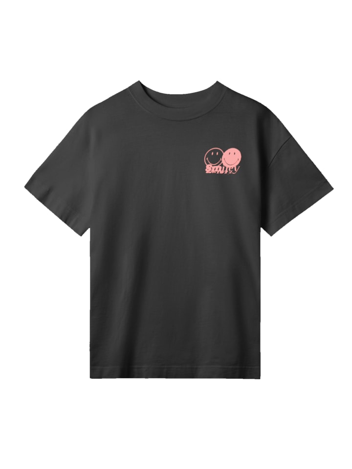 

Футболка Smiley Originals Rave Streetwear оранжевого цвета с оттенком черного F4NT4STIC, Черный, Футболка Smiley Originals Rave Streetwear оранжевого цвета с оттенком черного F4NT4STIC