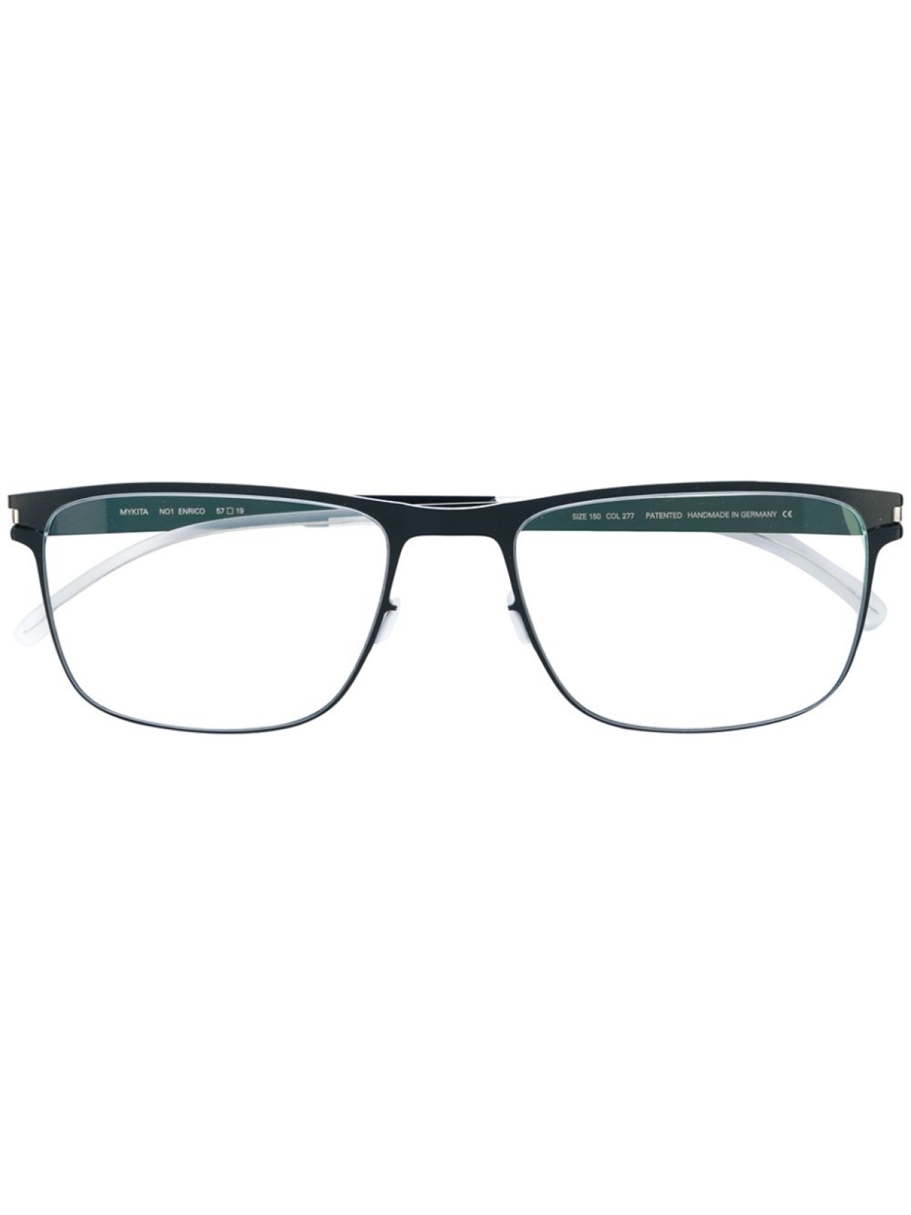

Очки в прямоугольной оправе Mykita, черный