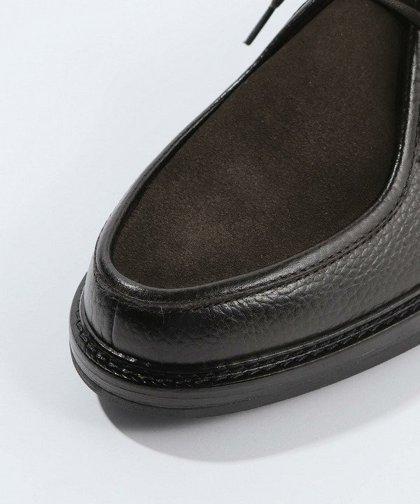 Тирольские туфли из комбинированной кожи Men'S Bigi, black — фото 4