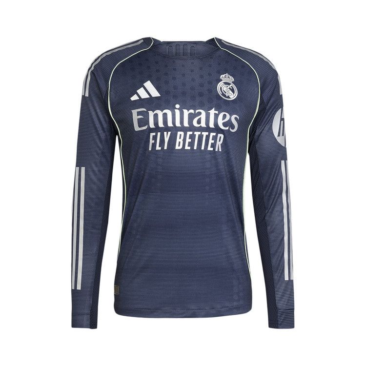 

Джерси adidas Real Madrid 25/26 Long Sleeve Away Authentic Jersey, Legend Ink