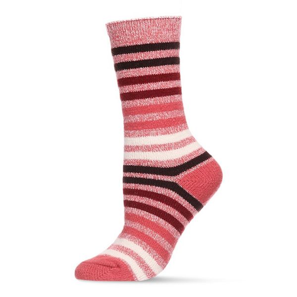 

Женские разноцветные полосатые носки buttersoft cozy crew Memoi, Dusty Rose