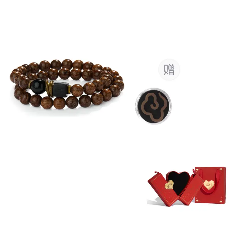 

Gianina Браслет деревянный Golden Sandalwood унисекс