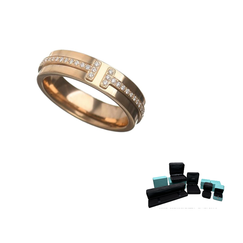 

TIFFANY & CO. Кольца Diamond Unisex Rose Gold