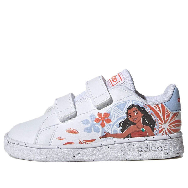 

Кроссовки Advantage крючки и петли x Дисней Adidas, белый