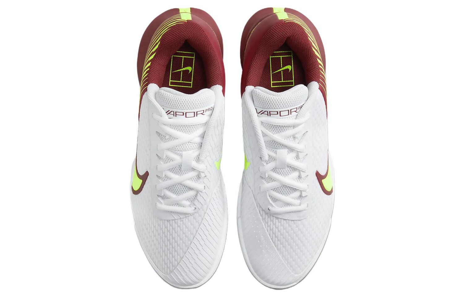 Теннисные кроссовки Nike Air Zoom Vapor Pro 2 мужские, Белый/Красный — фото 4