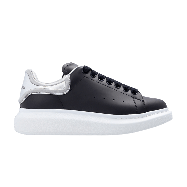 Кроссовки Alexander McQueen Alexander McQueen Wmns Oversized Sneaker 'Embroidered Heel - Navy Silver', синий