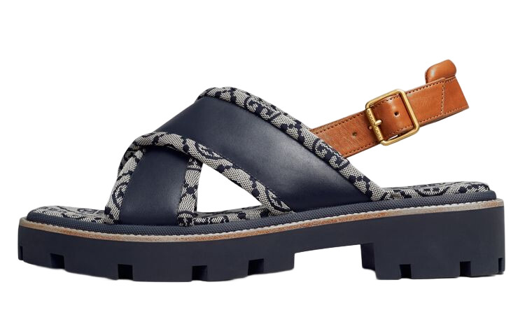 Сандалии женские с монограммой T Tory Burch