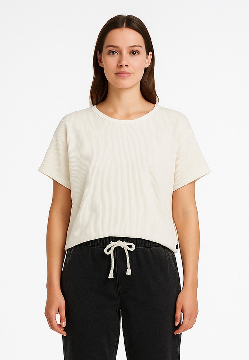

Базовая футболка SHORTSLEEVE - Blouse Protest, кремовый