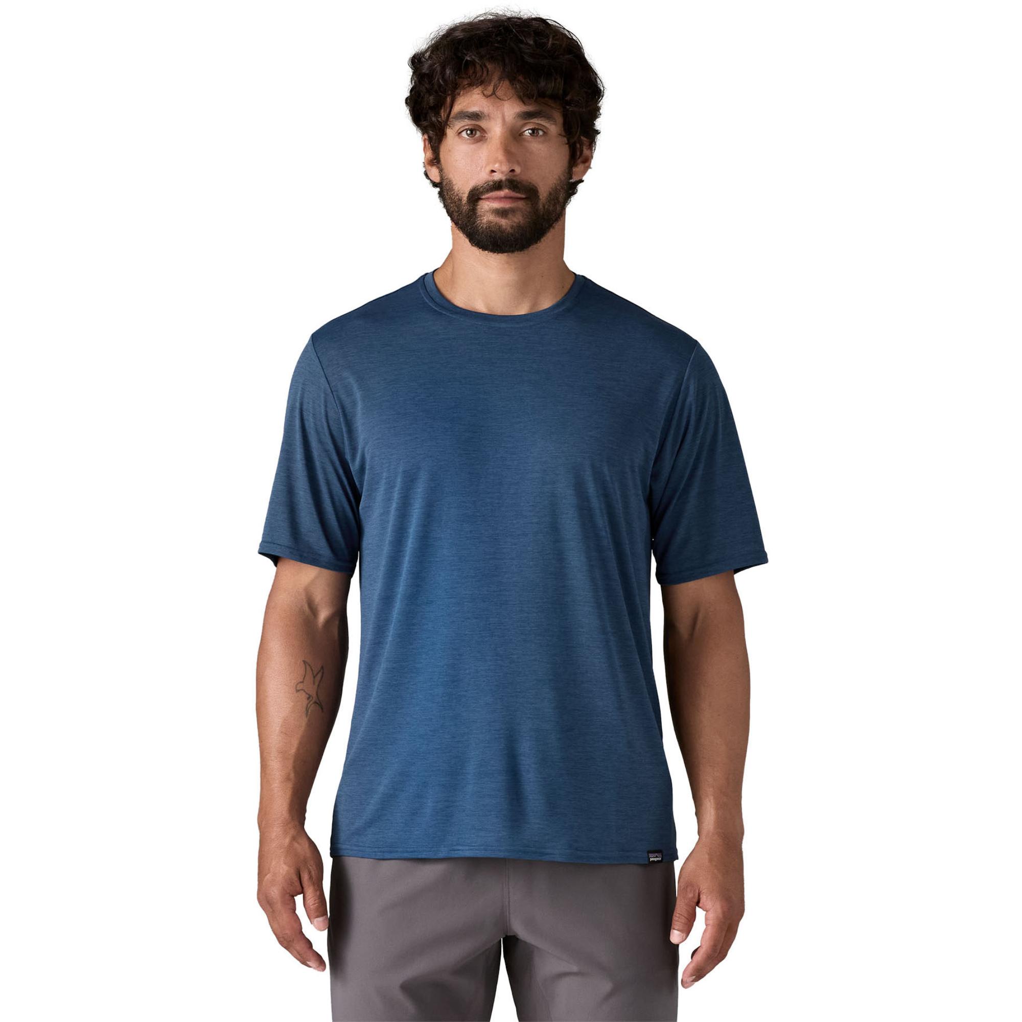 

Мужская рубашка Capilene Cool Daily Patagonia, Clement Blue/Light Clement Blue X-Dye