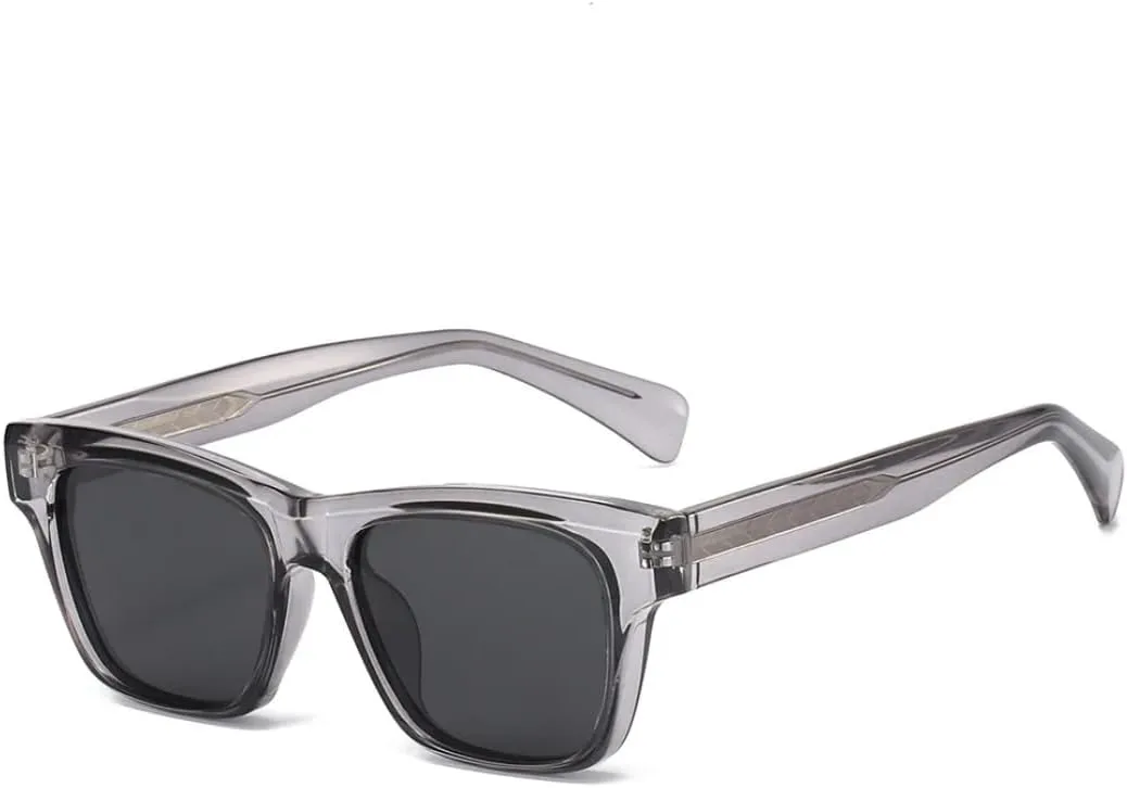 

Винтажные солнцезащитные очки для мужчин с толстыми дужками, ретро-очки с защитой от УФ-излучения UV400, женские солнцезащитные очки класса люкс TVTBBVV, Xyp98265-c2