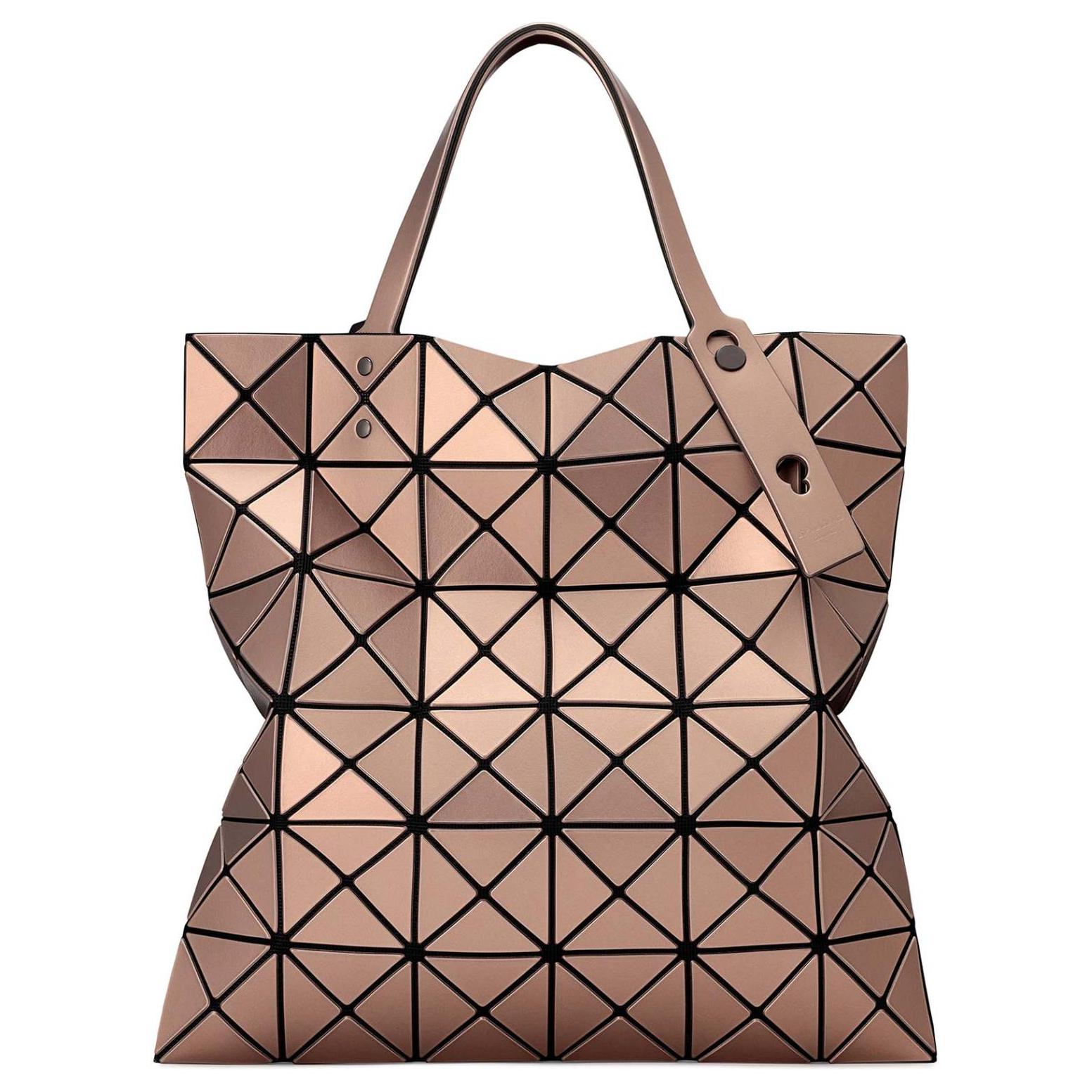 

Сумка-шопер из ПВХ, Шоппер, Сумка через плечо, Женская сумка светло-коричневая ISSEY MIYAKE