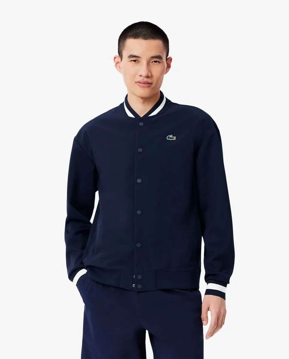 

Мужская куртка Tennis x Novak Djokovic Lacoste, темно-синий