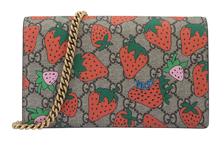 

GUCCI Сумка Canvas With Leather, женская наплечная сумка, кроссбоди, мультиколор