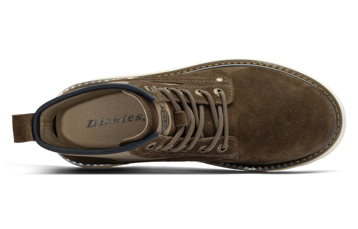 Мужские ботинки Dickies до середины икры комбинированные, темно-коричневый — фото 4