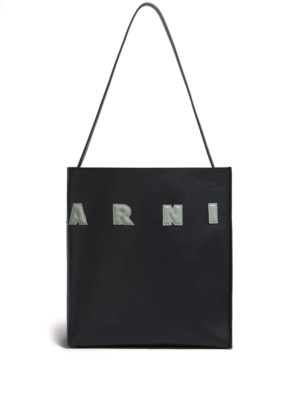 

Сумка на плечо с логотипом Marni, черный