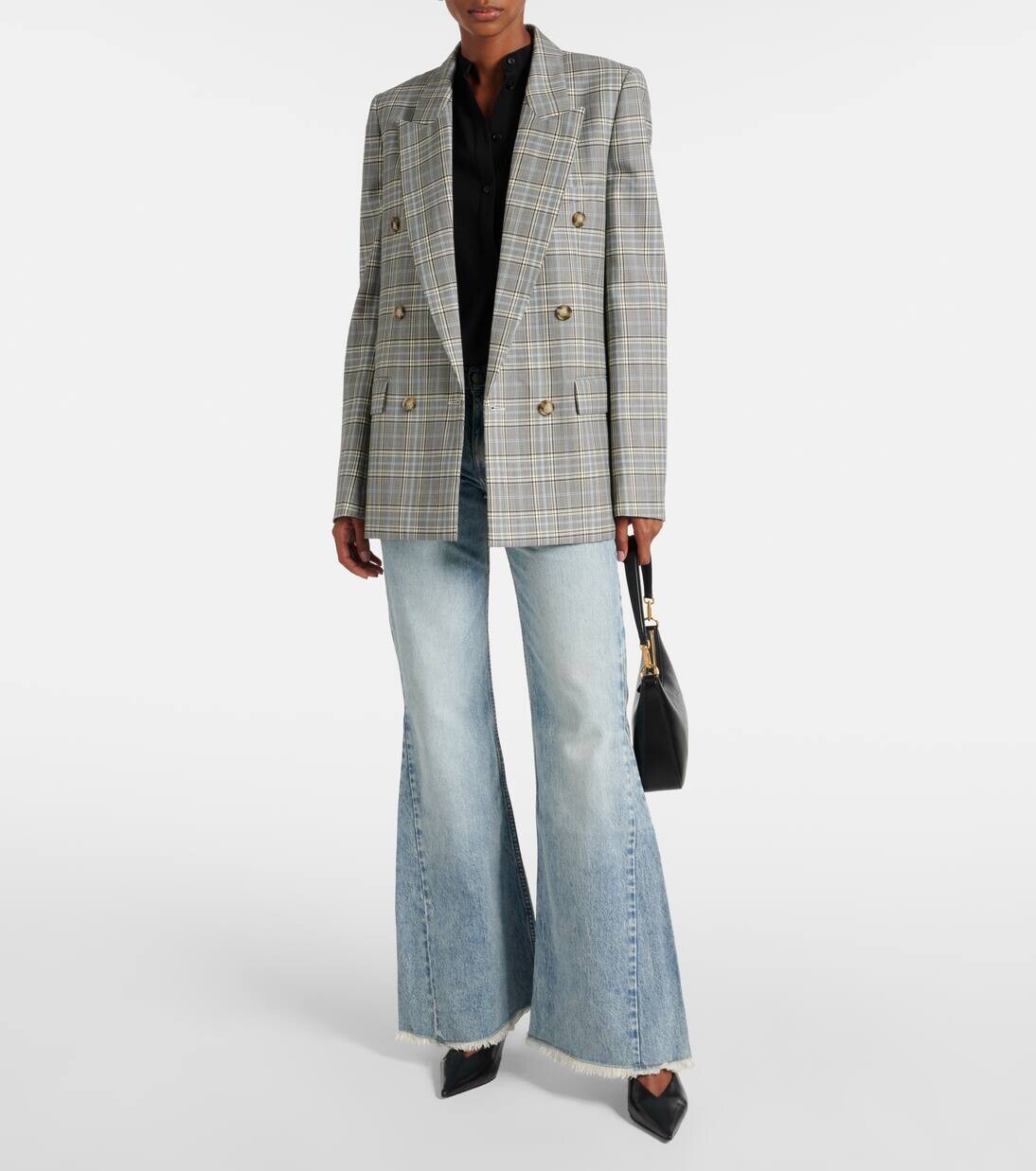 Узкие джинсы с высокой посадкой Stella Mccartney, цвет vintage blue denim — фото 2