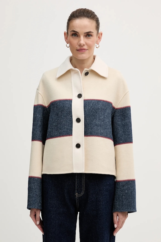 

Куртка из шерстяной смеси Tommy Hilfiger, бежевый