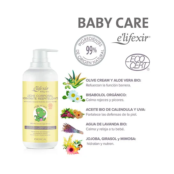 Лосьон для тела Baby Care Eco Baby Elifexir, 400 ml — фото 3
