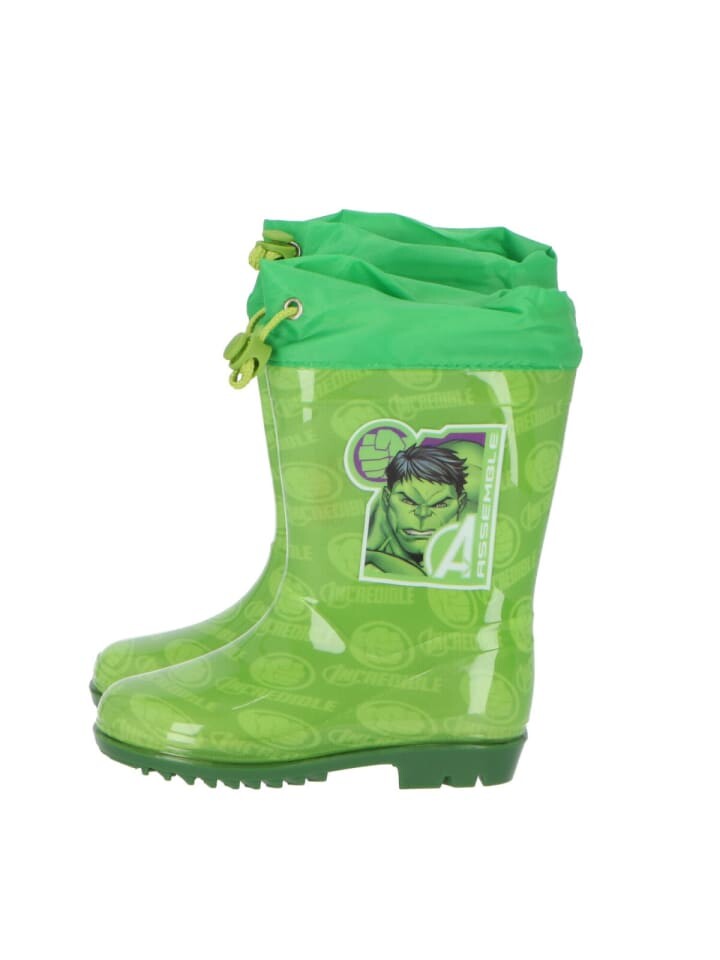 Резиновые сапоги Avengers Regenstiefel Wasserdichte Gummistiefel für Kinder, зеленый — фото 3