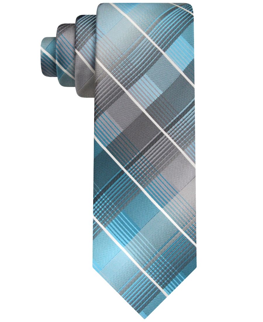 

Мужской классический галстук в клетку "теневой градиент" Van Heusen, Teal