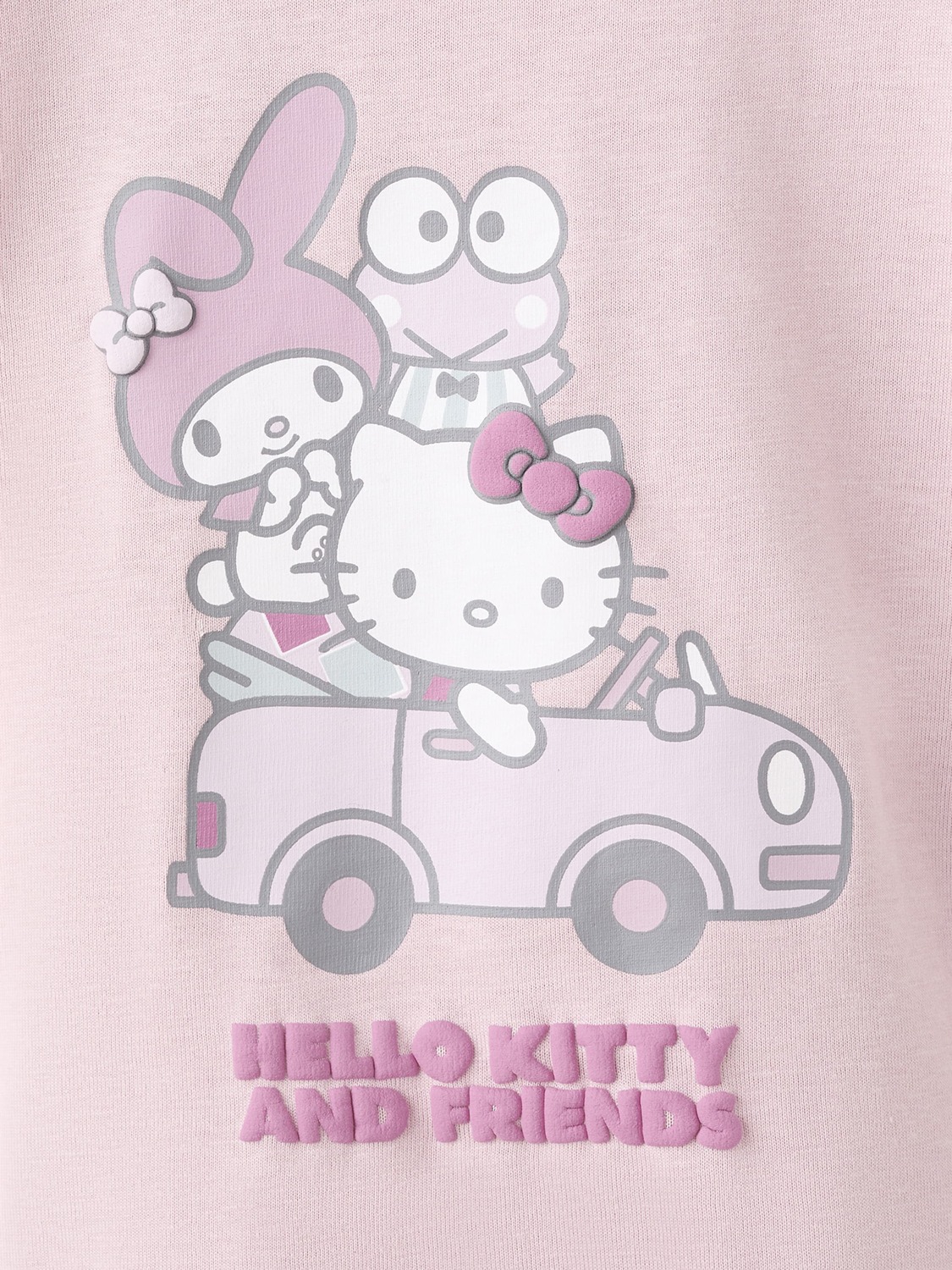 MANGO KIDS Лонгслив 'HKCAR' в розовом цвете, Rose — фото 4