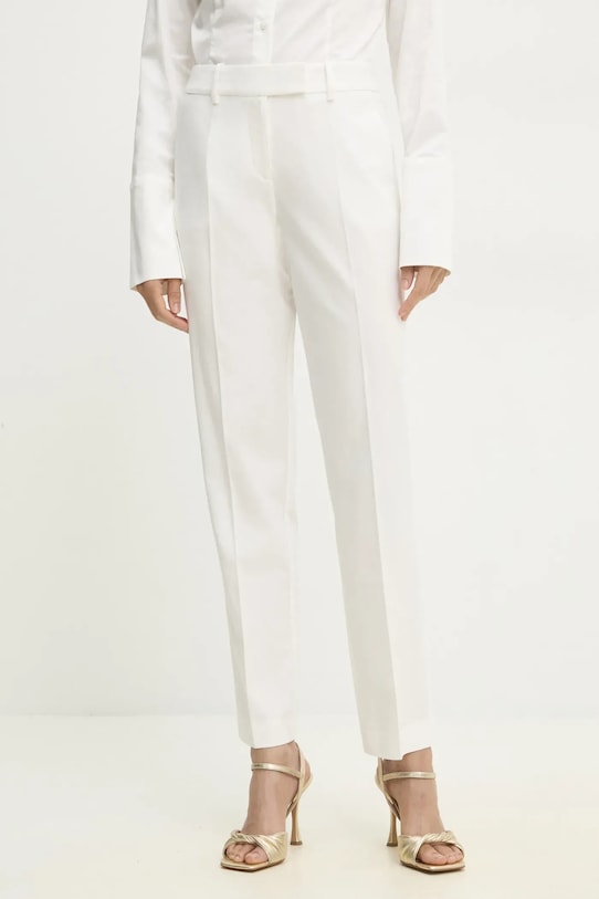 

Брюки классические прямые Answear.Lab, белый