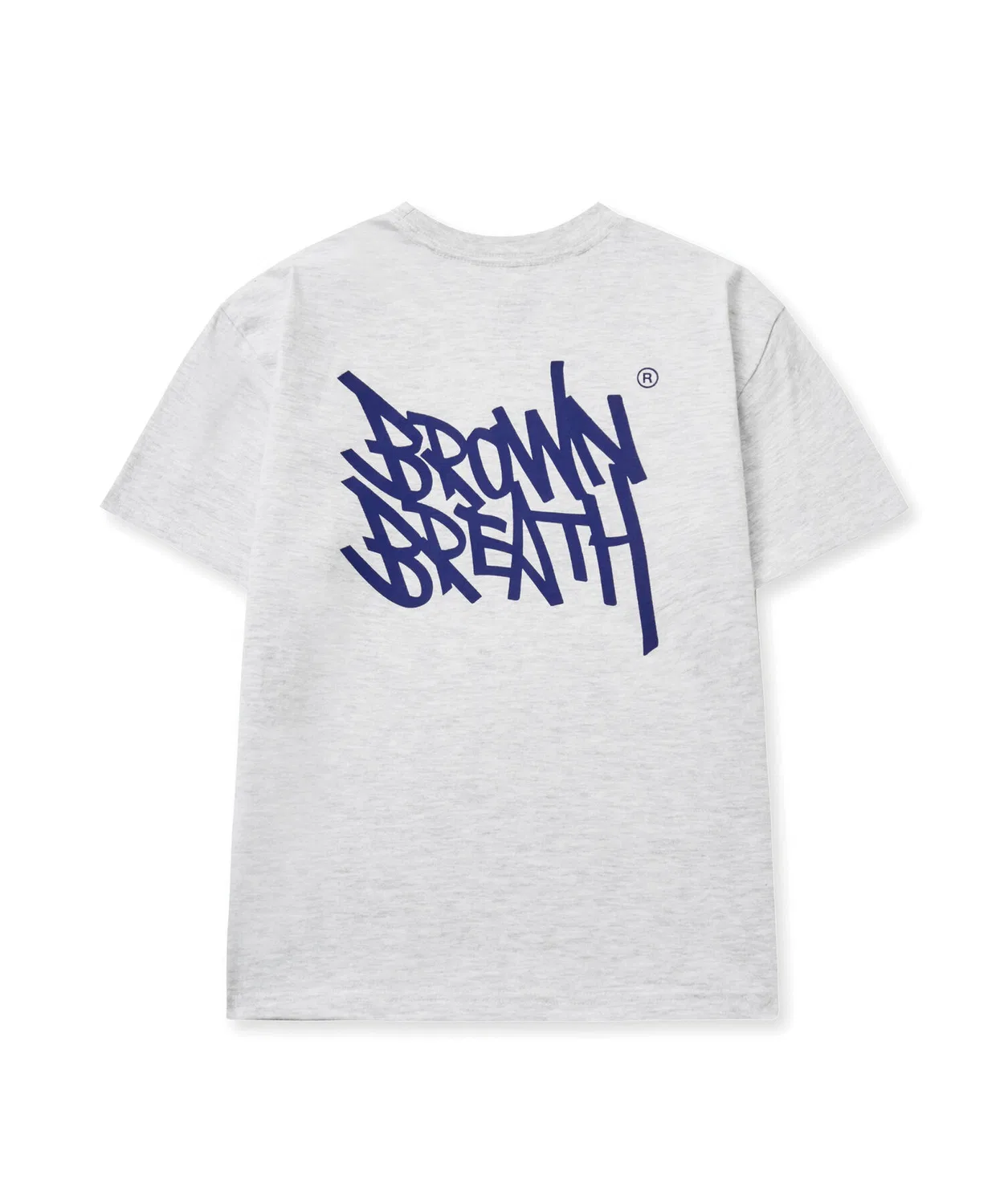 Детская футболка с биркой пепельного цвета от Brownbreath Kids — фото 2