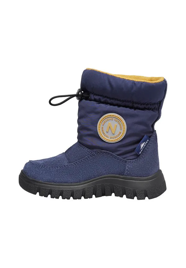 Детские туфли варна Naturino, Blau-Gelb-