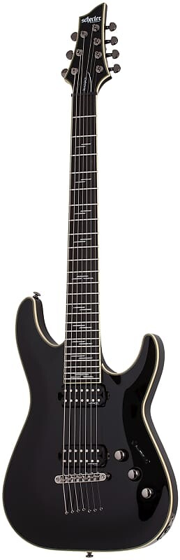 

Электрогитара Schecter 2564 C-7 Blackjack Black Gloss Electric Guitar