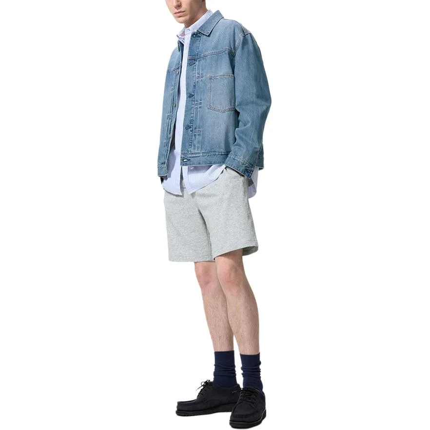 Шорты Casual Men's SS26 UNIQLO, smoke серый