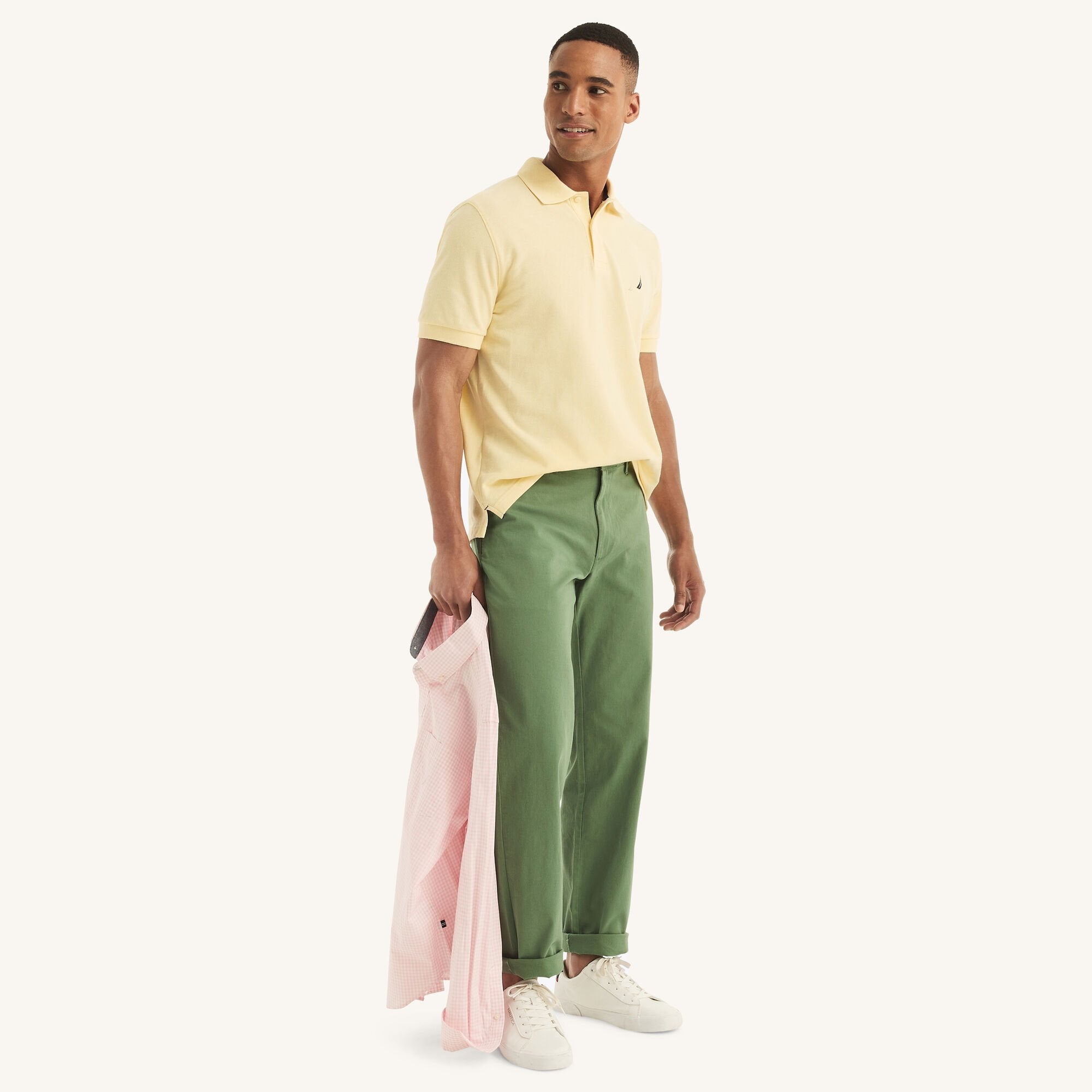 

Мужские брюки Nautica Classic Fit Twill, цвет dark ivy