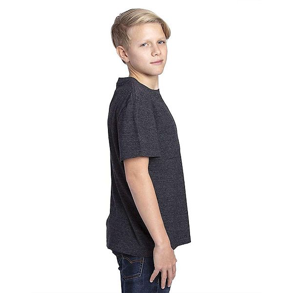 Футболка Youth triblend Threadfast Apparel, Royal Triblend — фото 2