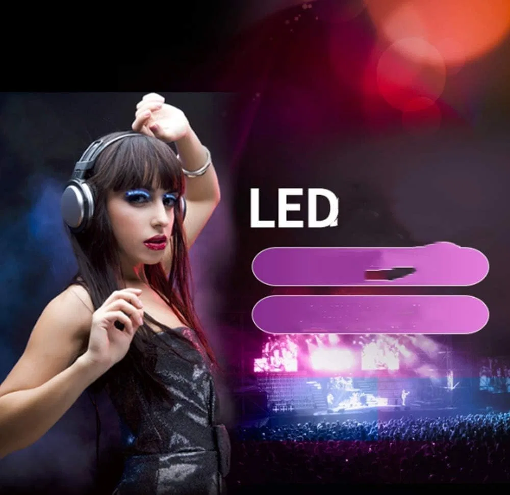 Светящиеся ресницы LED с синим цветом OKQYIMAQQ — фото 2
