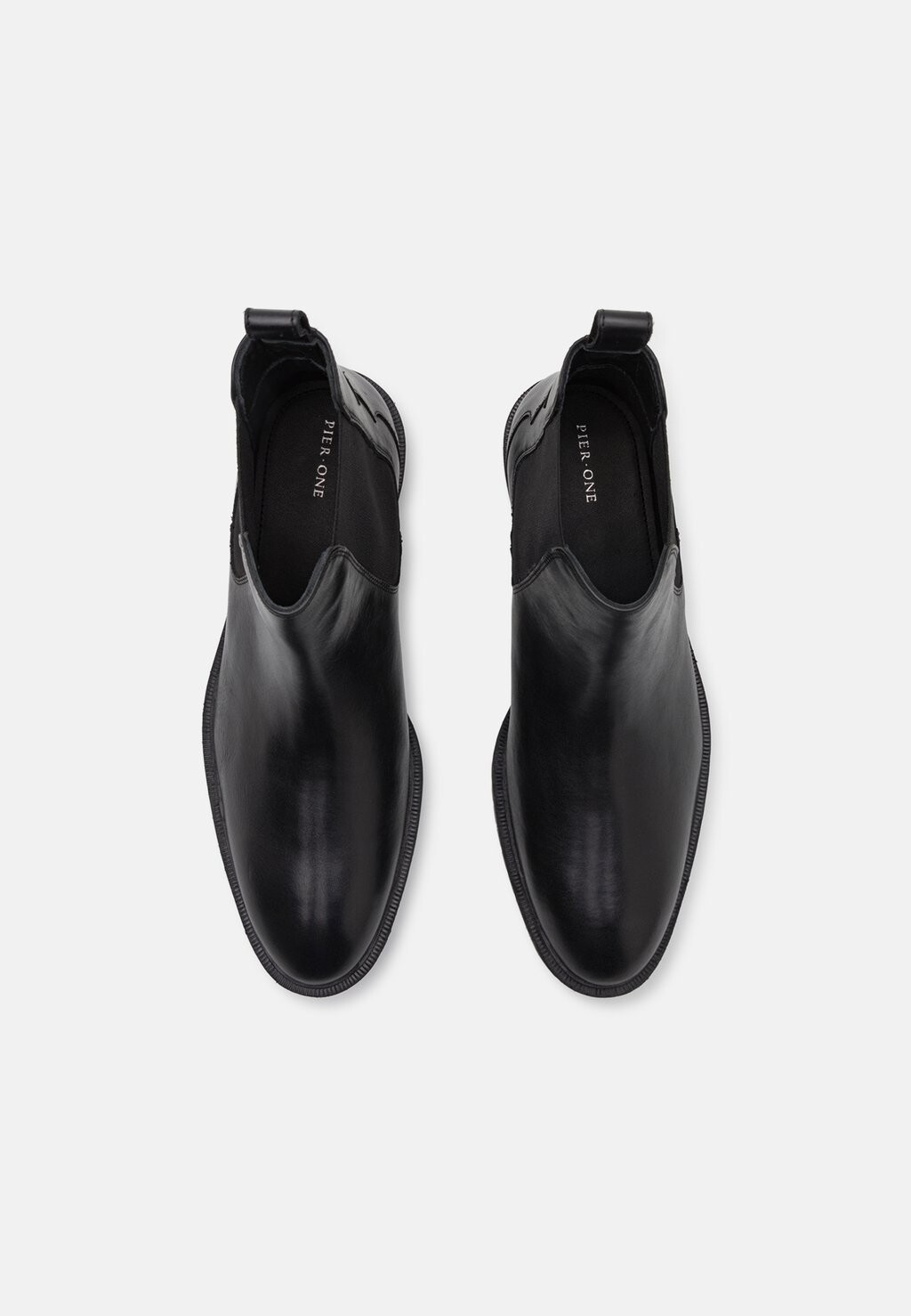 

Классические ботильоны LEATHER Pier One, черный
