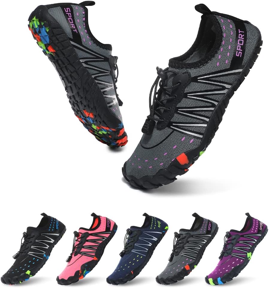 

Водные тапочки для плавания и активного отдыха Ziitop, серый