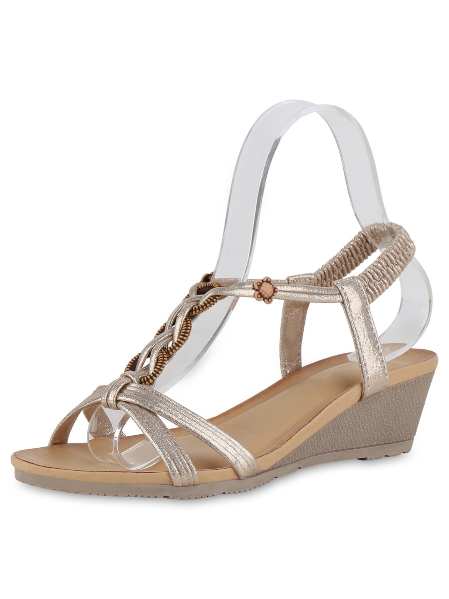 

Сандалии Van Hill Strap Sandals Harper, золотой