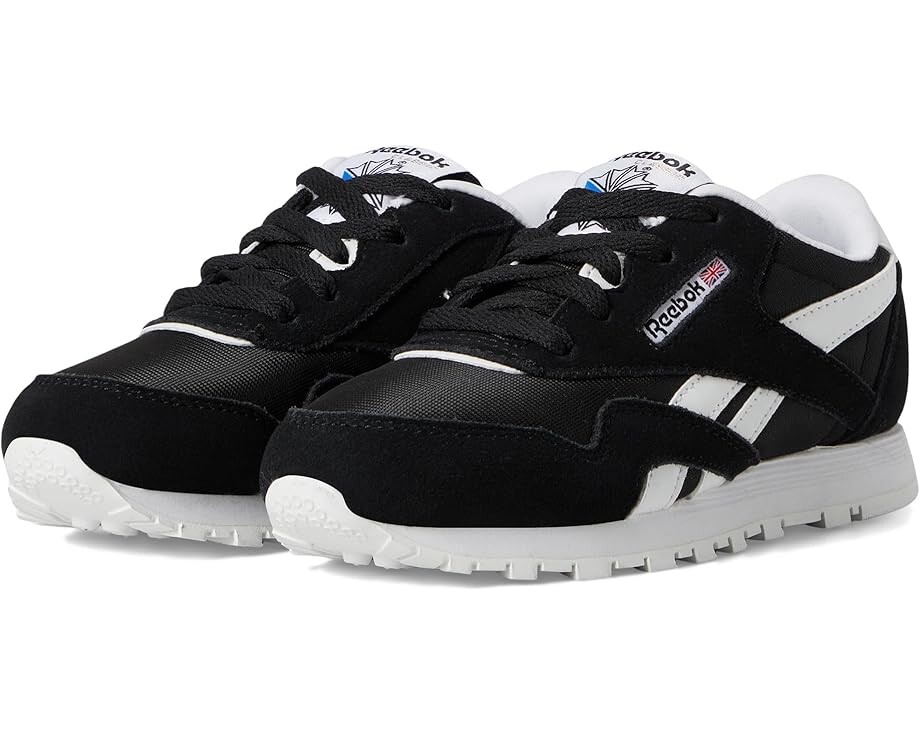 

Кроссовки Reebok Kids Classic Nylon, цвет Black/Black/White