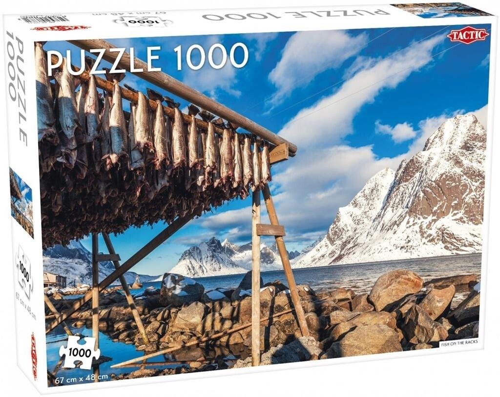 

Тактика-пазл «Рыбка на решётках», 1000 шт. Tactic