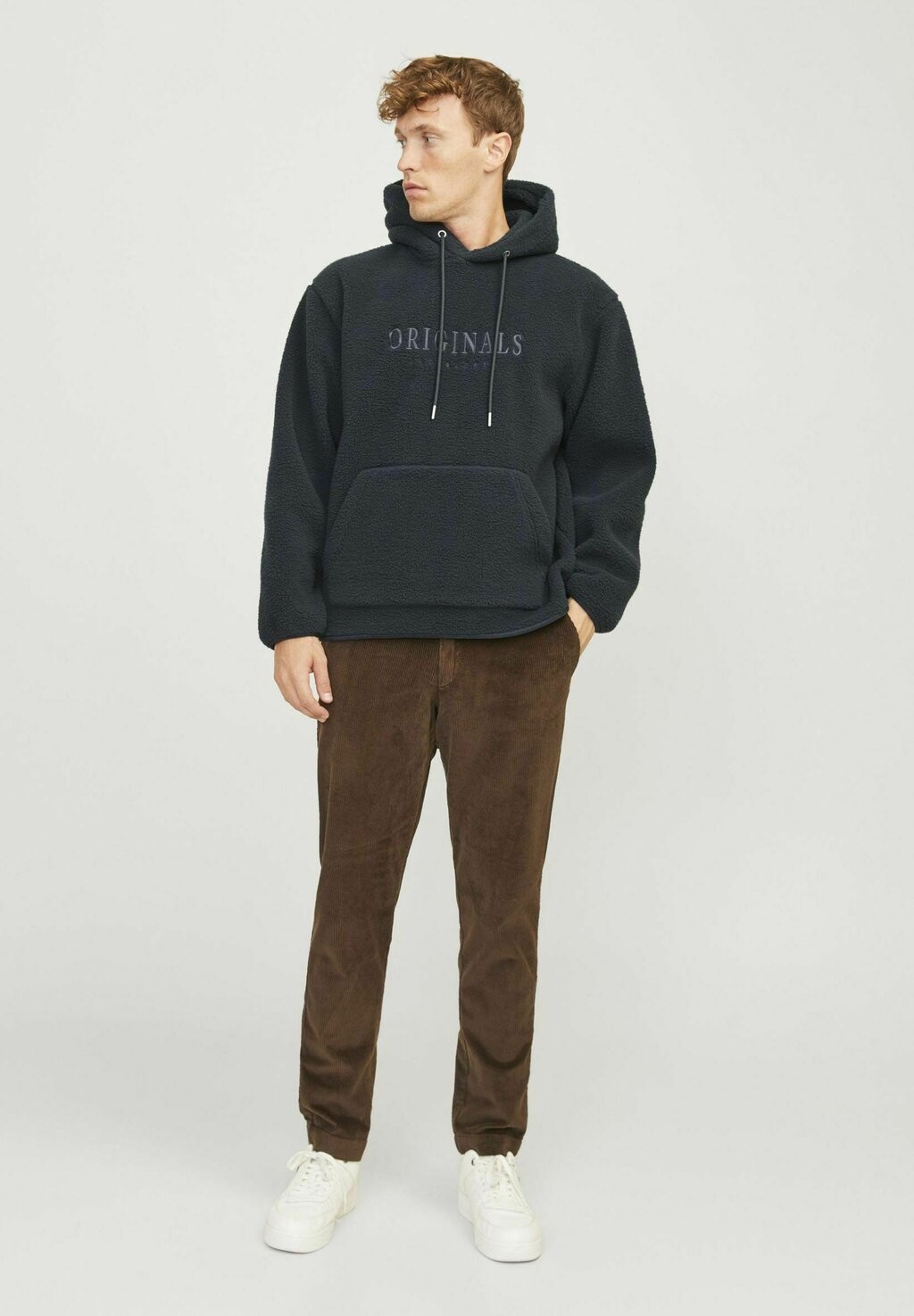 

Флисовый джемпер JORFREDERIKSBERG TEDDY Jack & Jones, темно-зеленый