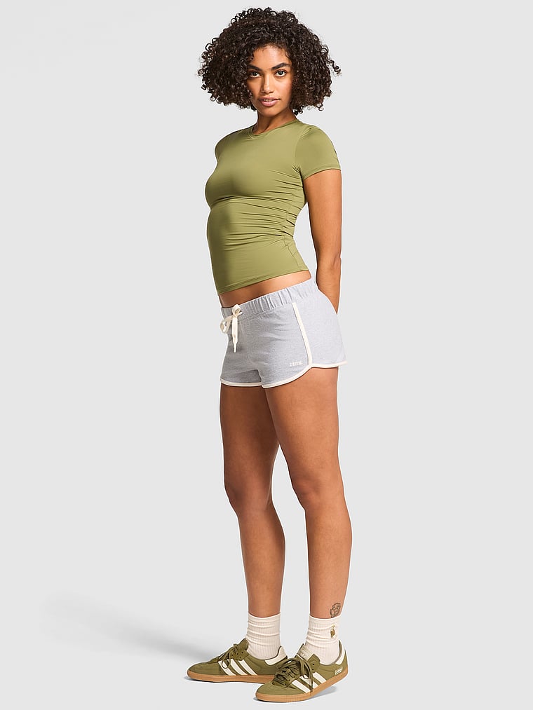 

Мягкие модальные микрошорты Pink, серый