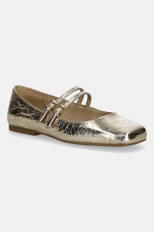 Кожаные балетки Matilda Michael Michael Kors, золотой