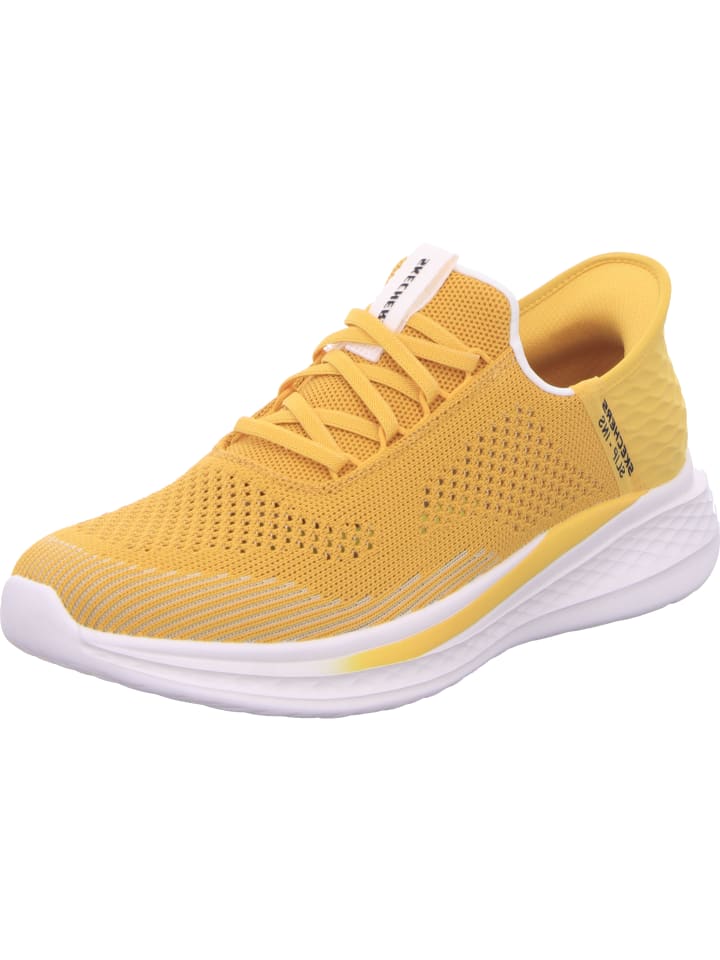 

Кроссовки на шнуровке Skechers, желтый