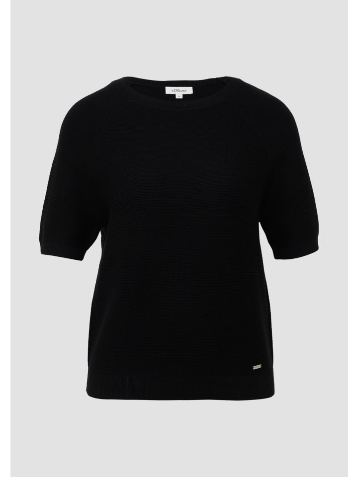 

Вязаный свитер в цвете 9999_черный s.Oliver