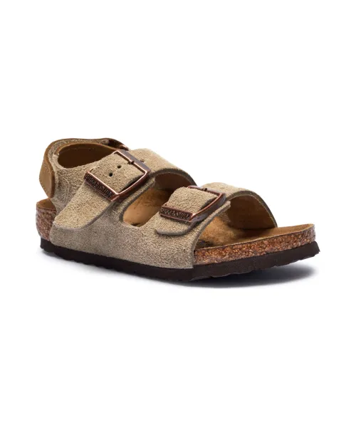 

Кожаные сандалии Milano Kids Levers Narrow fit Birkenstock, бежевый