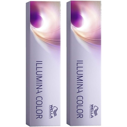 

Краска для волос Illumina Colour 9/60, очень светлый фиолетовый, натуральный блондин, 60 мл Wella