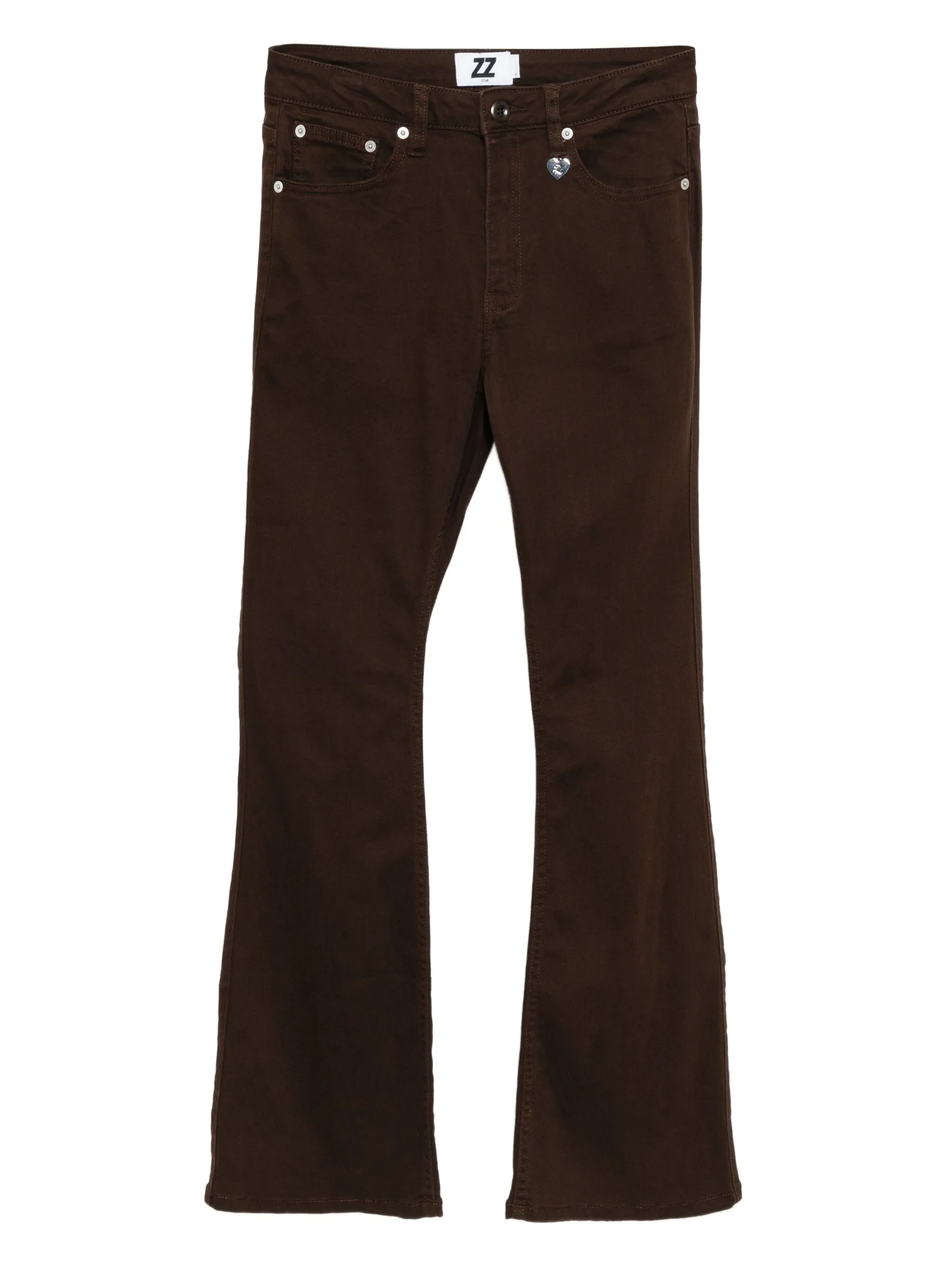 

Джинсы с нашивкой Izzue, коричневый
