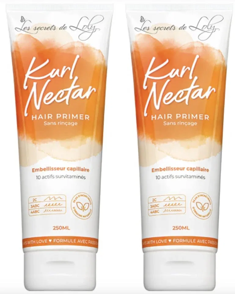 Несмываемый увлажняющий уход Les Secrets de Loly Kurl Nectar x2 для вьющихся волос Les Secrets De Loly