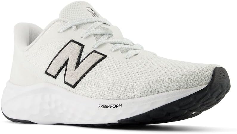 Кроссовки для бега New Balance Men's Fresh Foam Arishi V4, белый/черный — фото 4