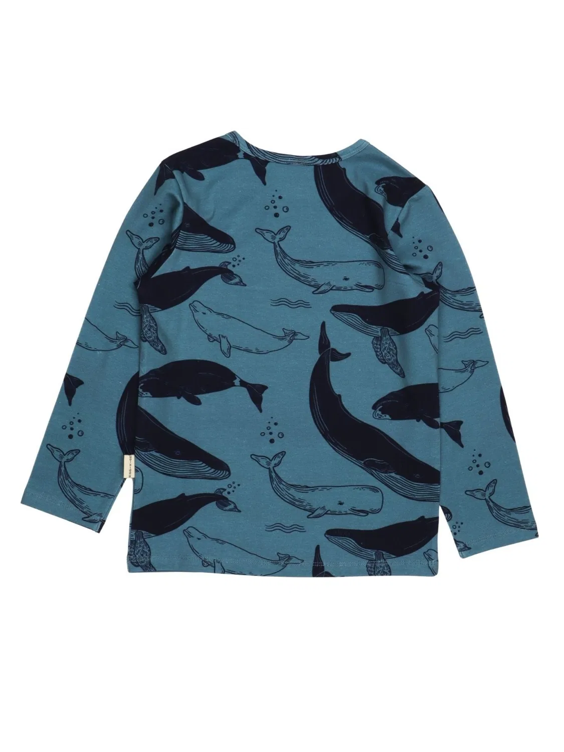 Футболка Walkiddy Whale Friends Shirt синего цвета — фото 2