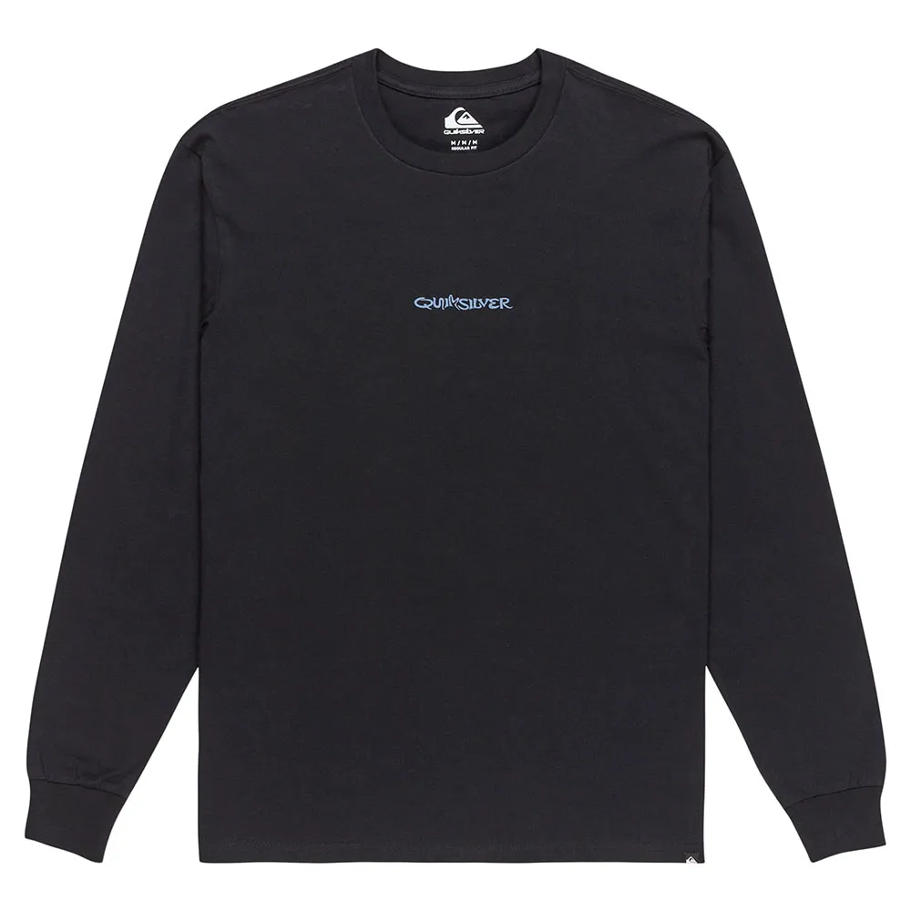 

Лонгслив Quiksilver Evo Snake Type, черный